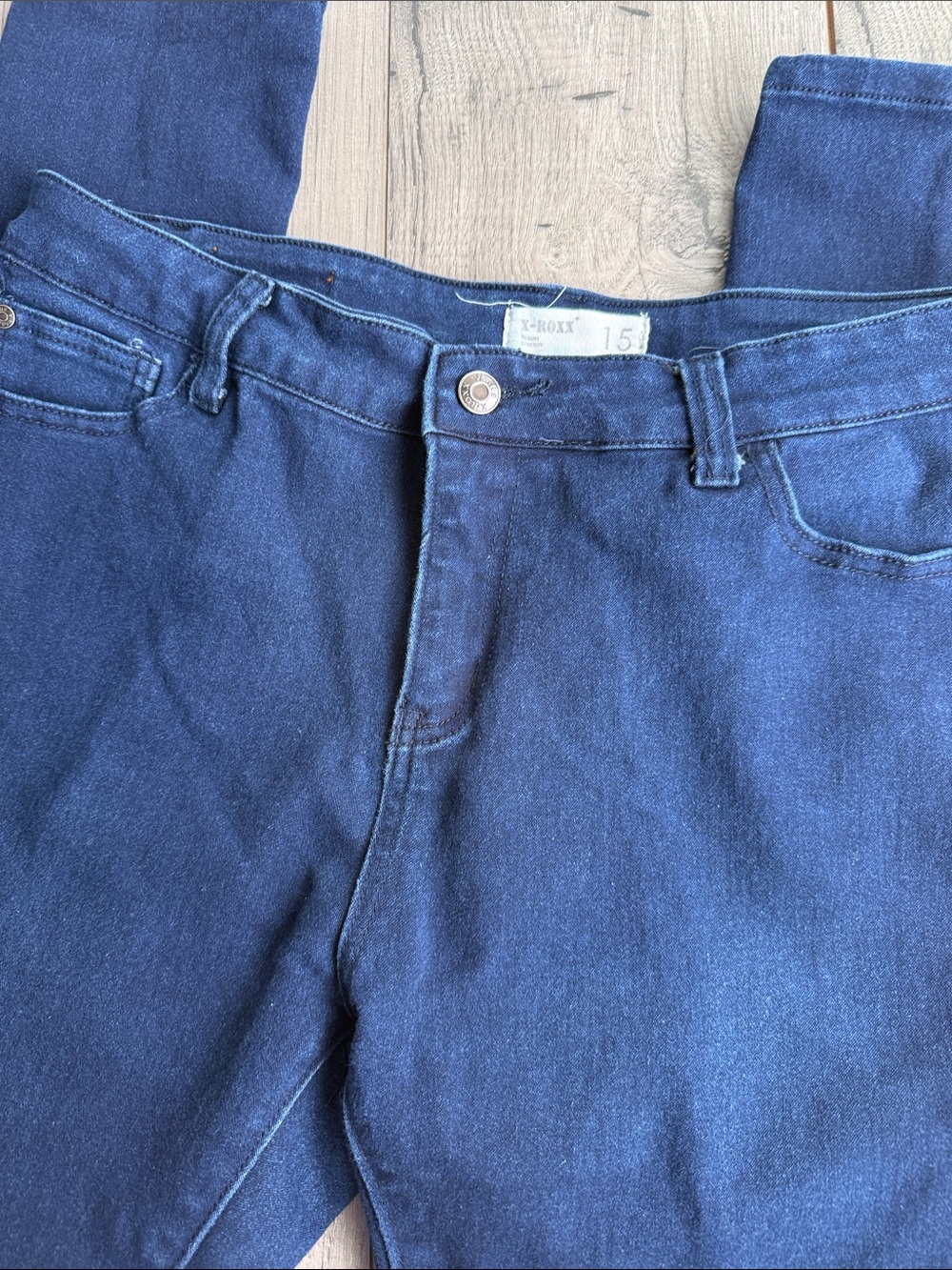 X-Roxx Skinny Dark Blue High-Rise stretch Jeans Jr 15